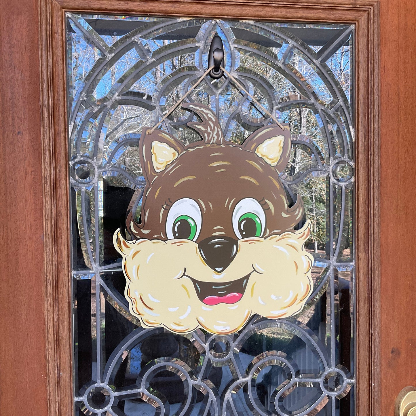 Chapelle High School Chipmunk Door Hanger