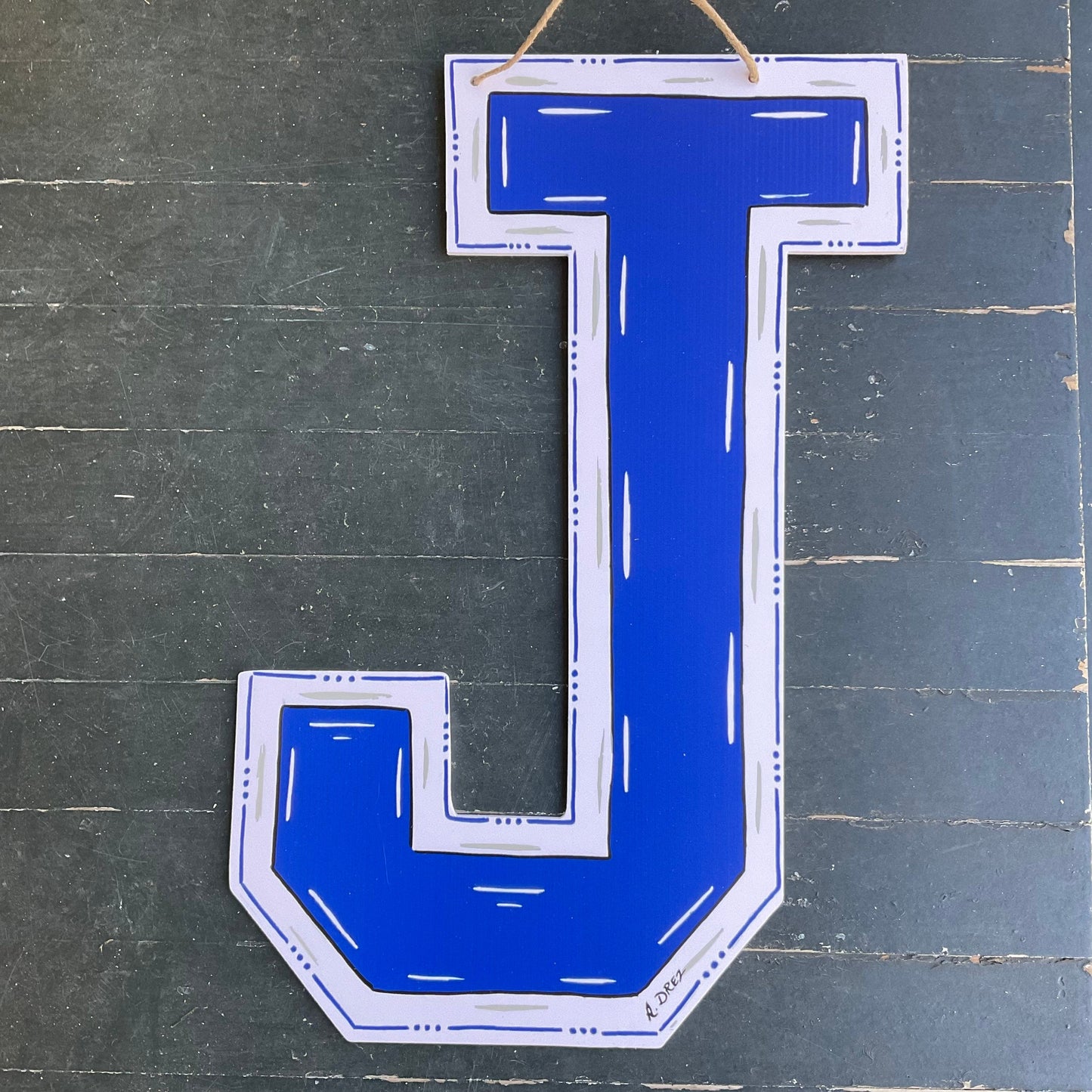 Jesuit J High School Door Hanger