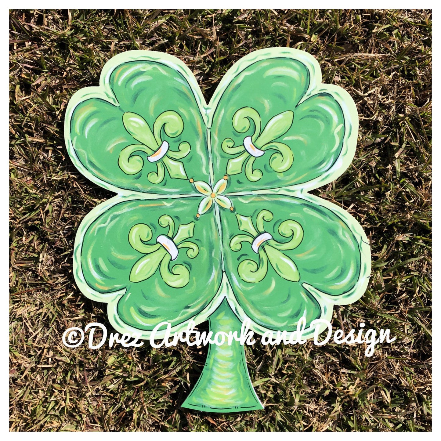Clover St. Patties Day Door Hanger