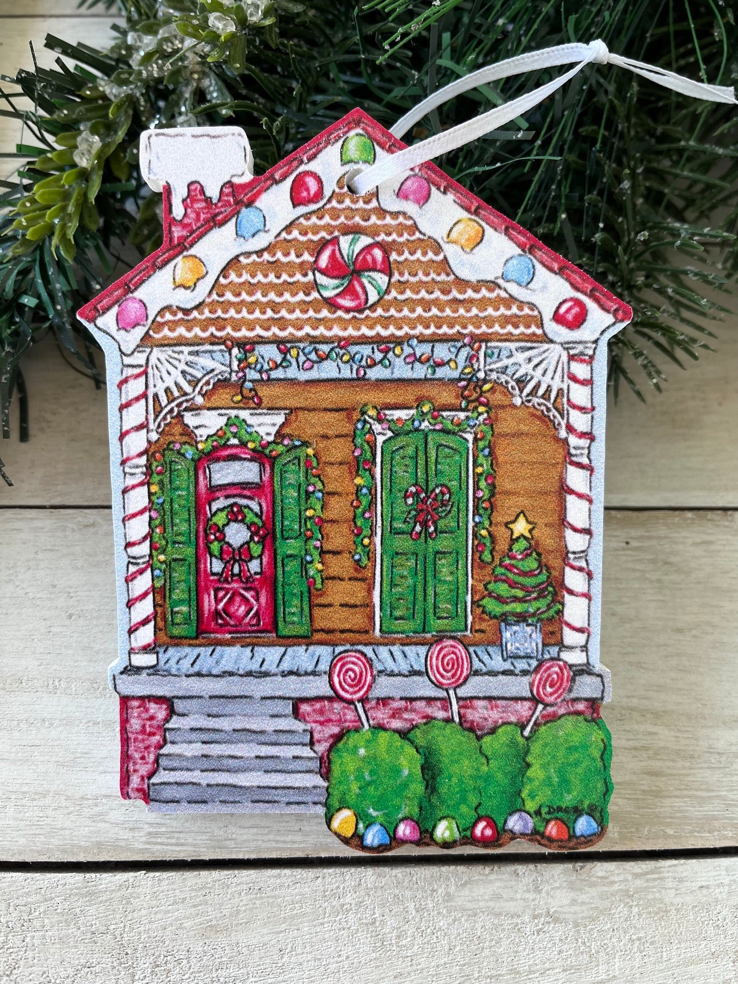 Gingerbread House Ornament