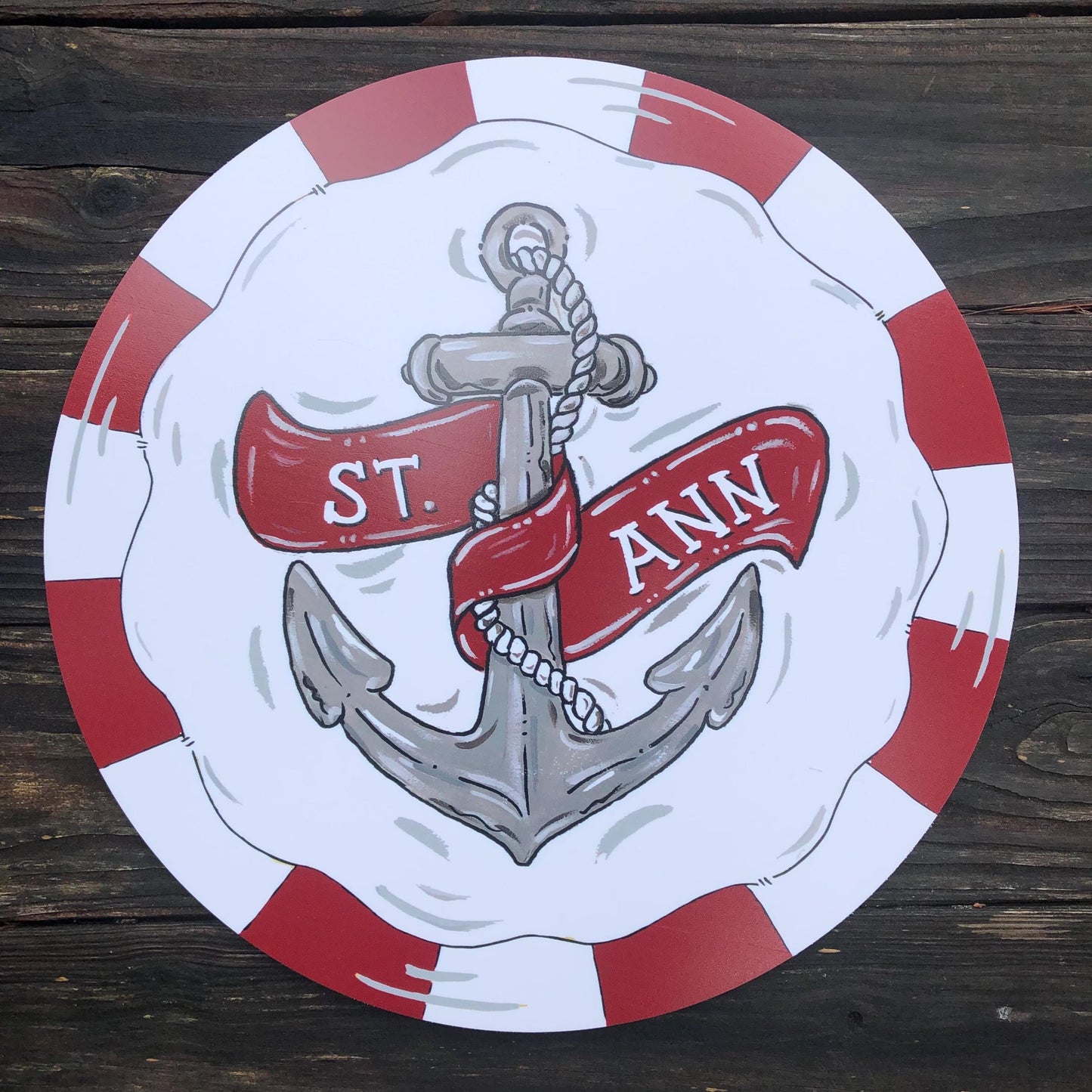 St Ann Catholic School Anchors Door Hanger