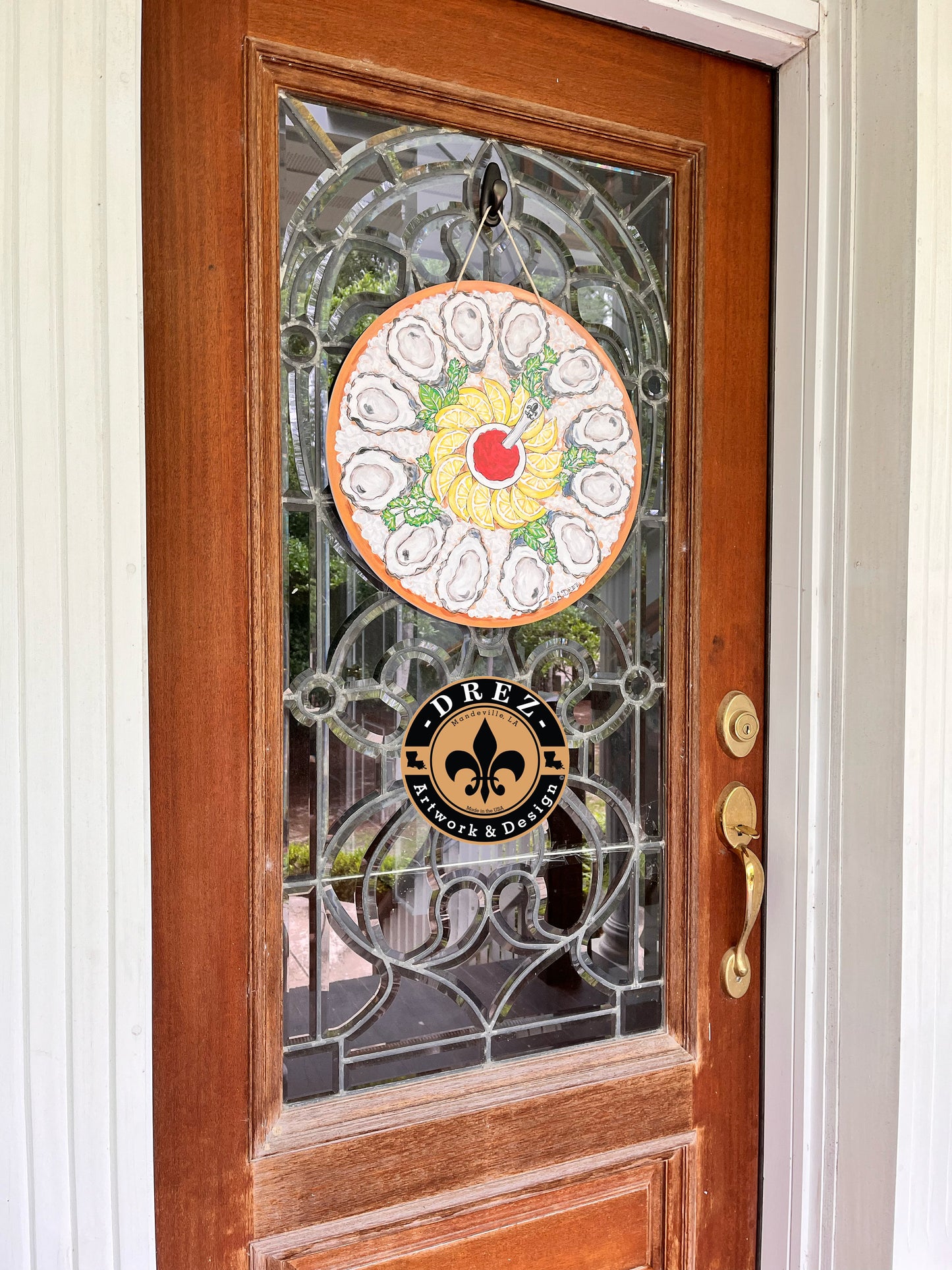 Oyster Platter Door Hanger