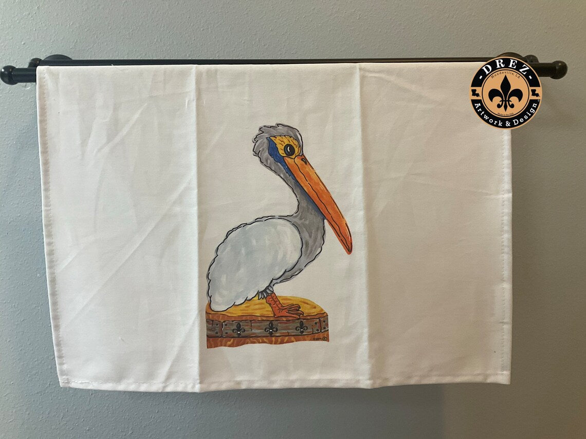 Pelican Tea Towel