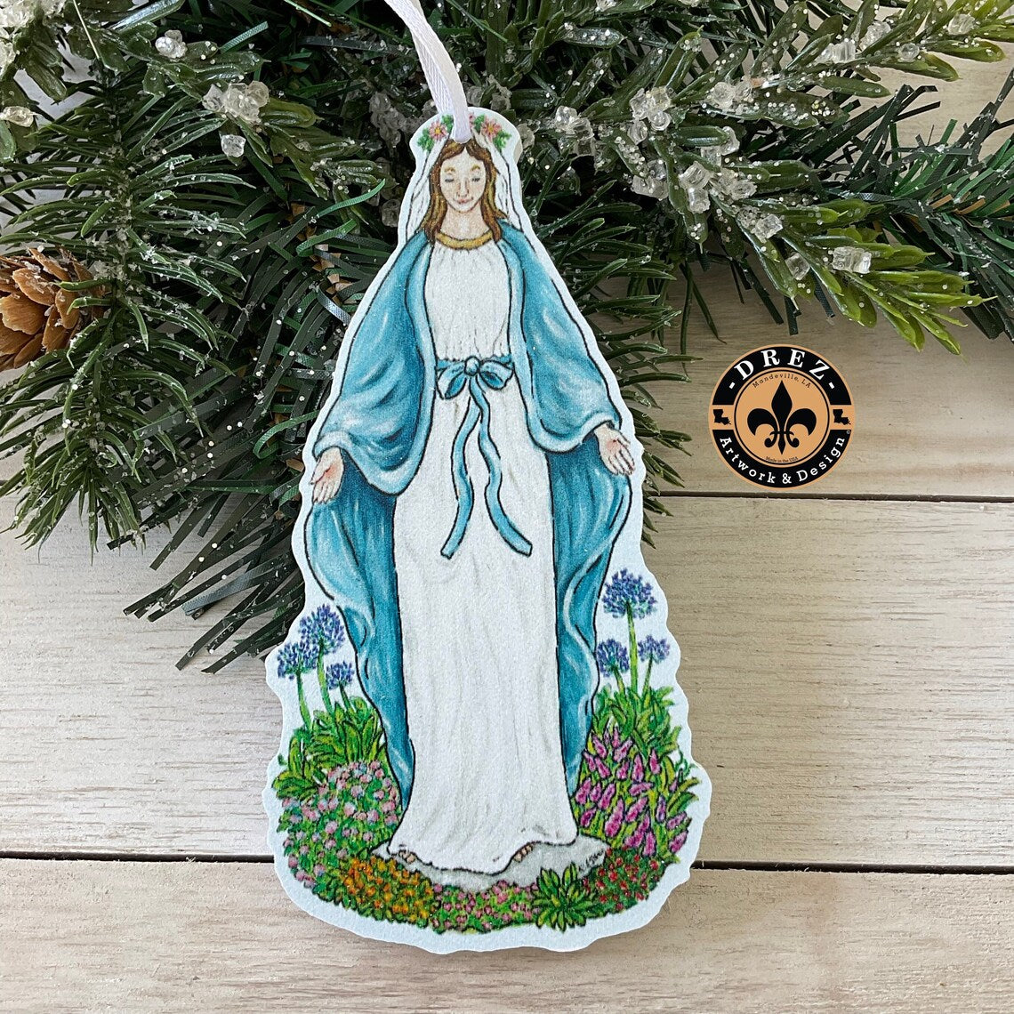 Blessed Mother Mary Ornament