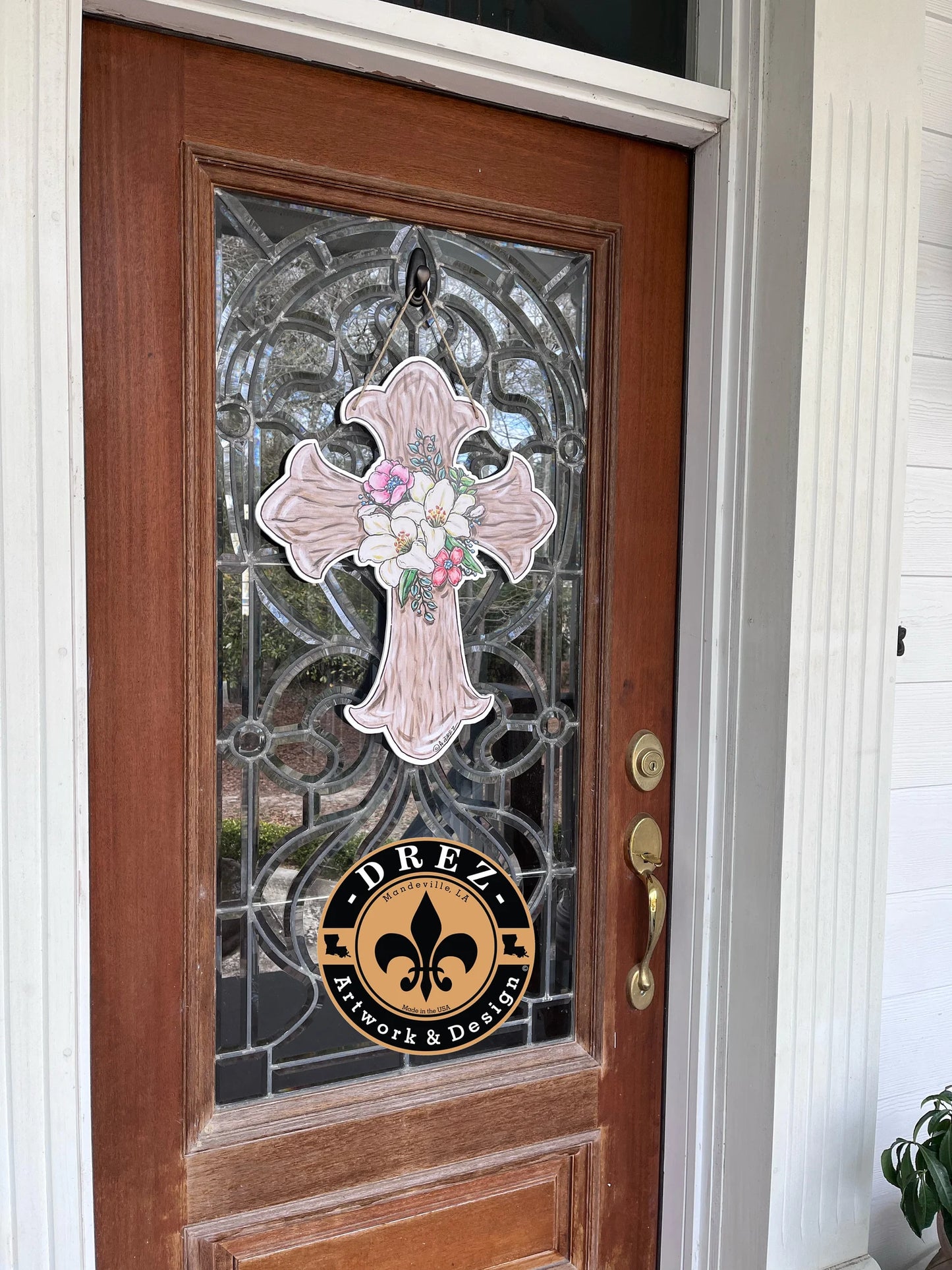 Easter Cross Door Hanger