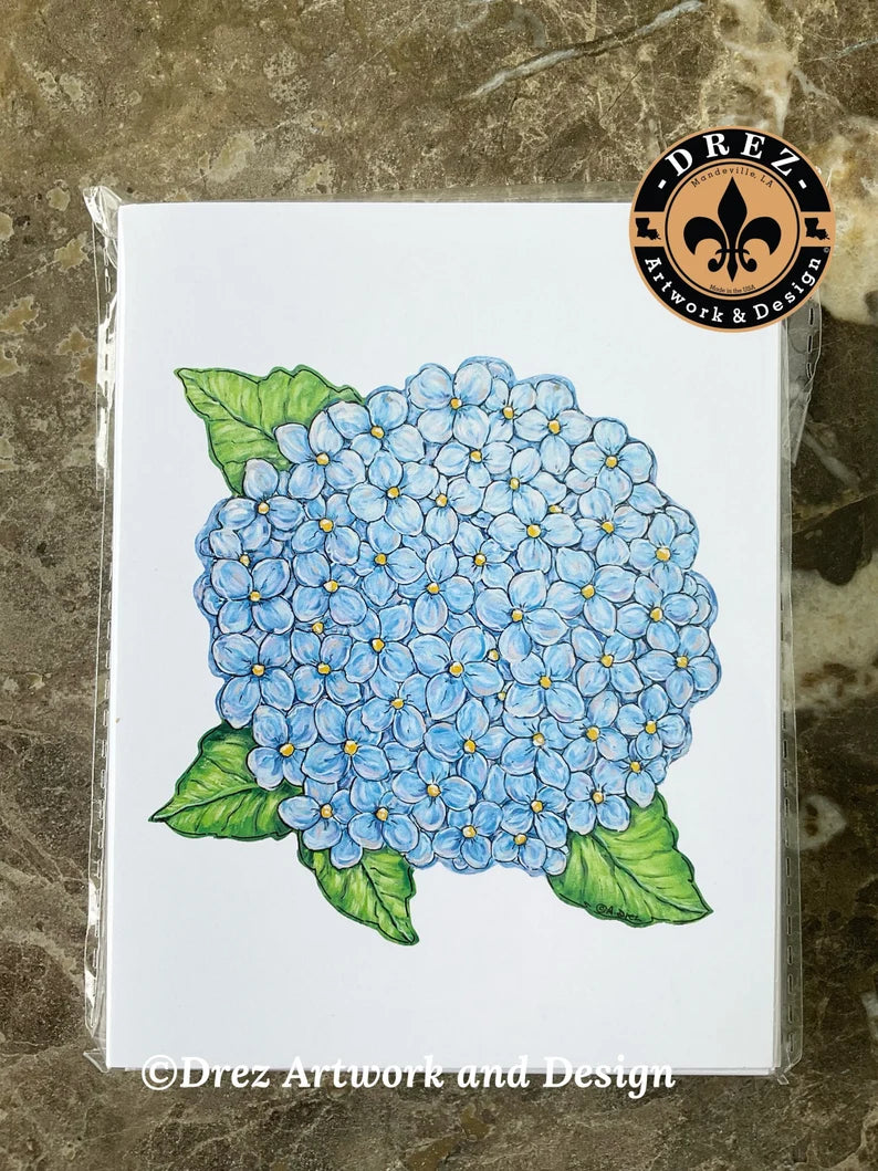 Hydrangea Notecards