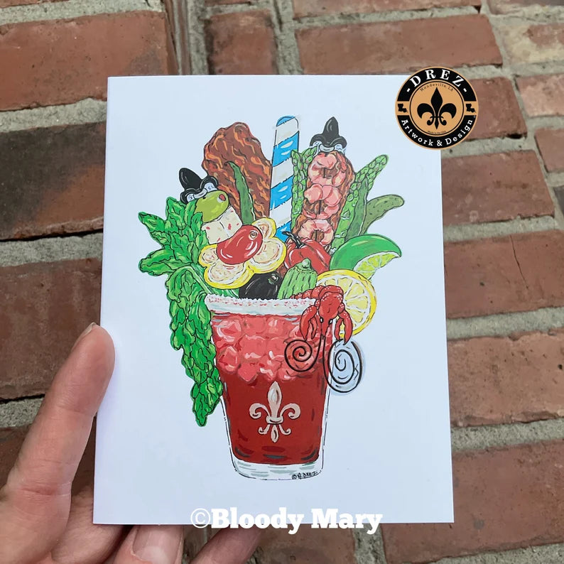 Bloody Mary Notecards
