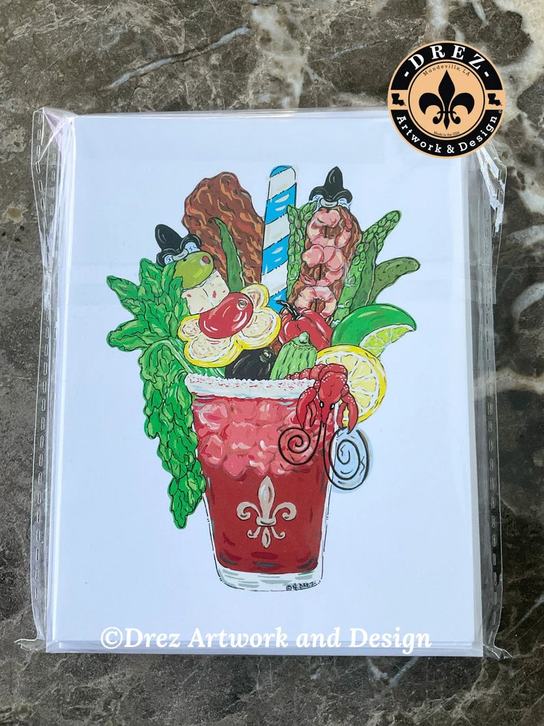 Bloody Mary Notecards
