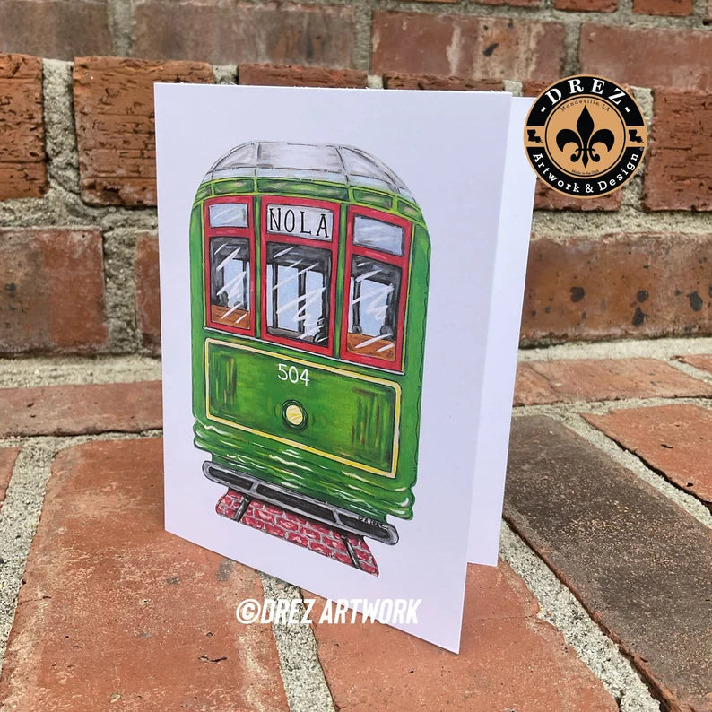 Streetcar Nola Notecards