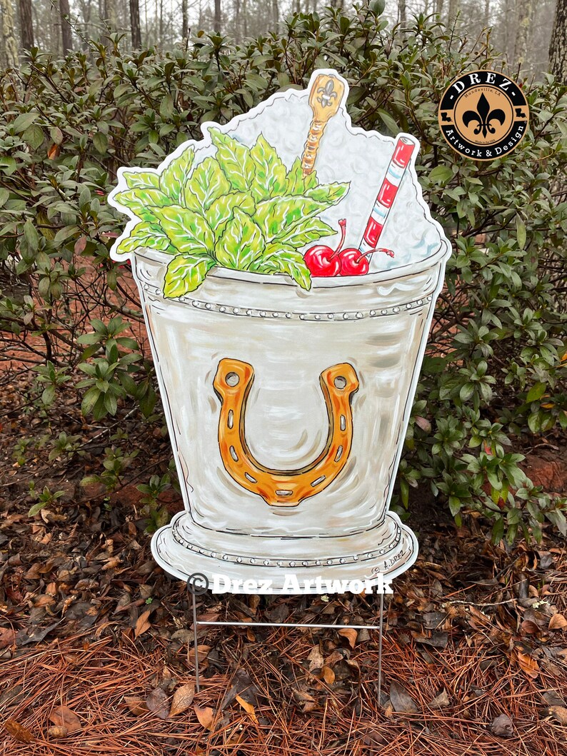 Mint Julep Yard Stake