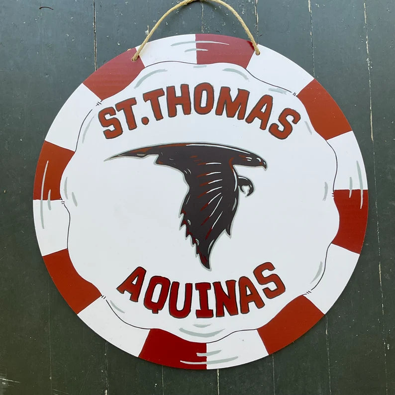St. Thomas Aquinas Falcons Door Hanger
