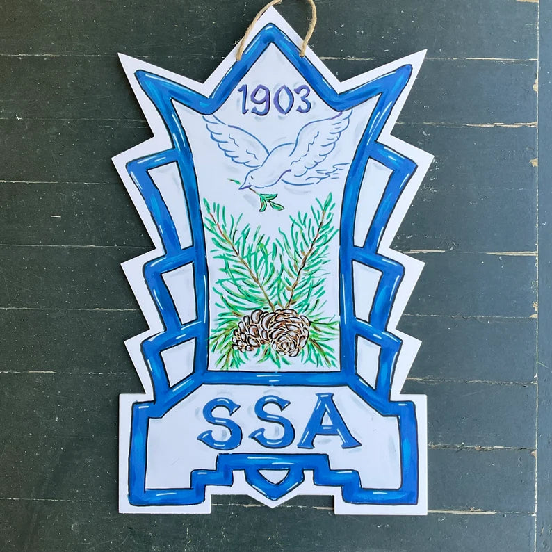 St. Scholastica Academy Door Hanger