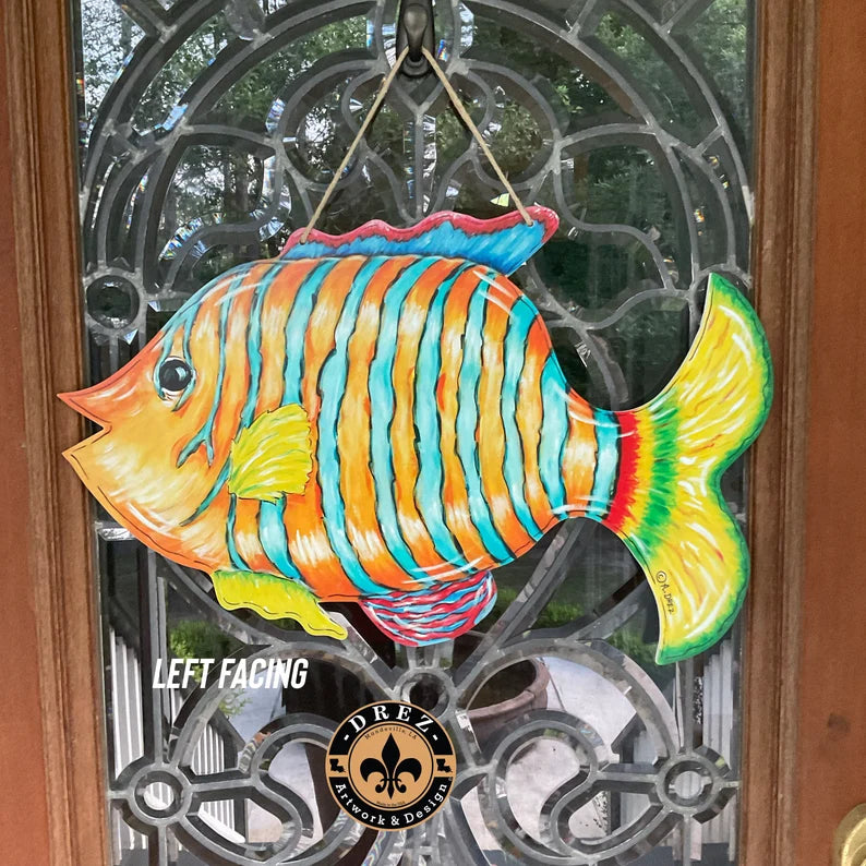 Fish Tropical Door Hanger