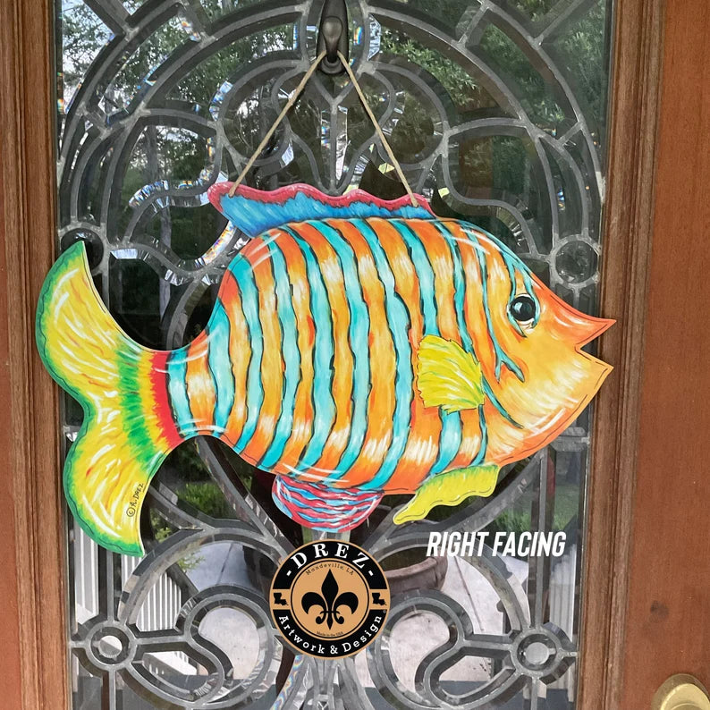 Fish Tropical Door Hanger