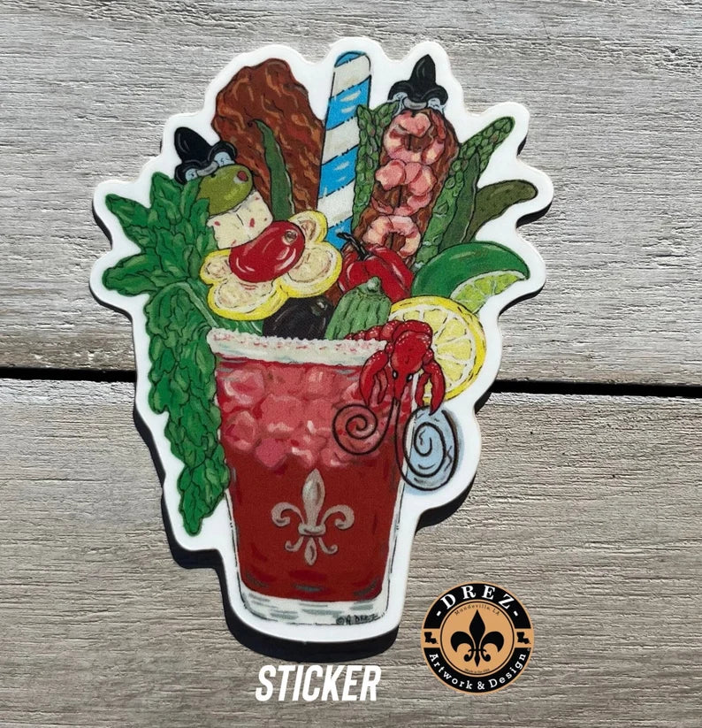 Bloody Mary Sticker