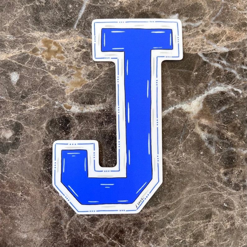 Jesuit High School "J" Sticker