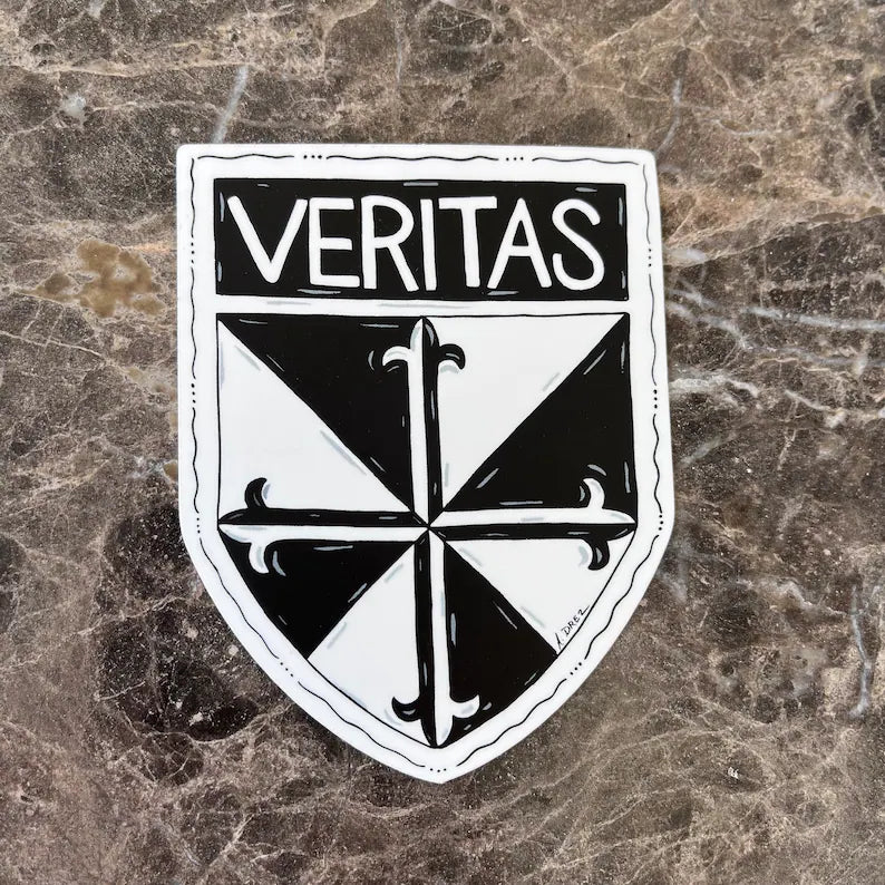 Dominican High School Crest Sticker