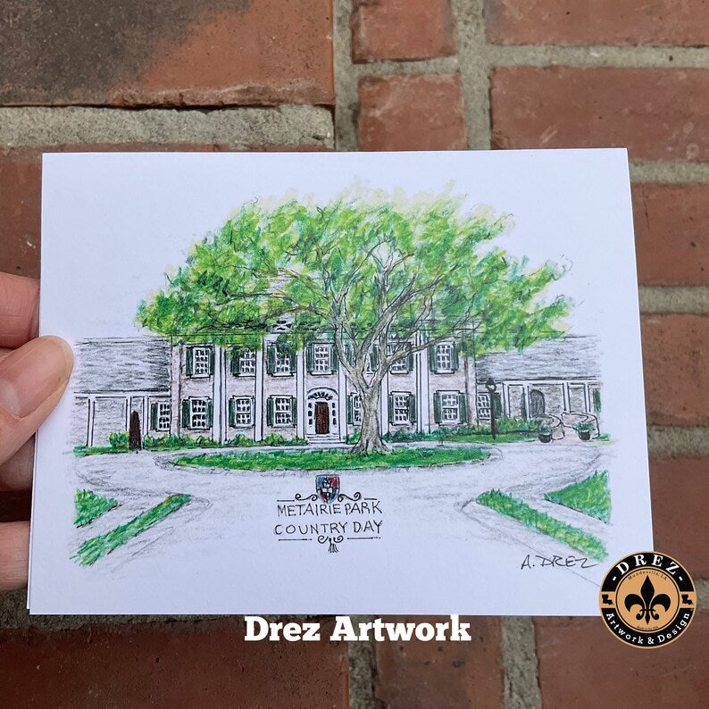Country Day School Notecards