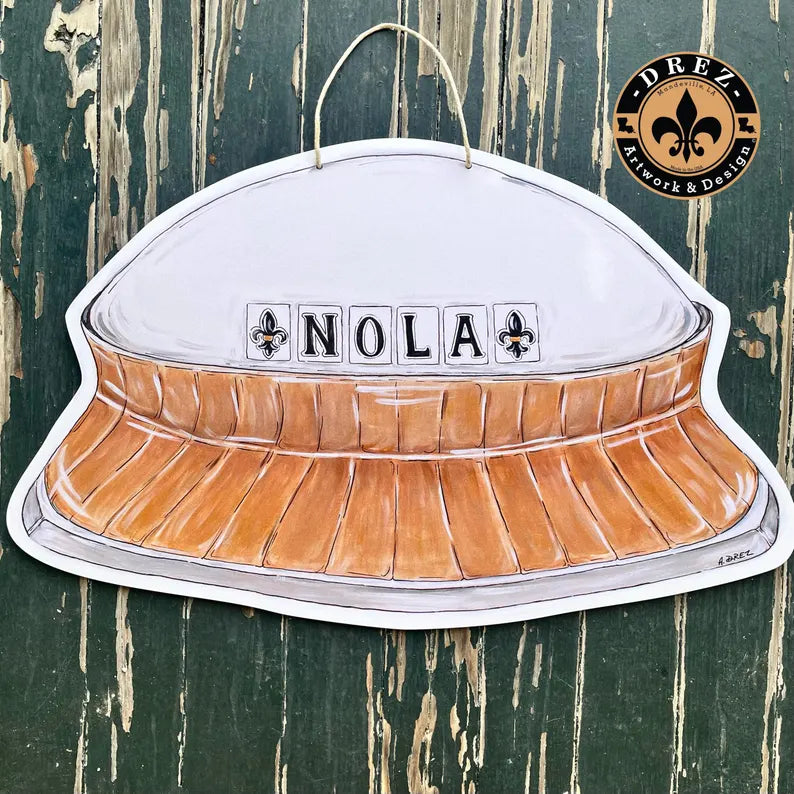 Superdome Door Hanger