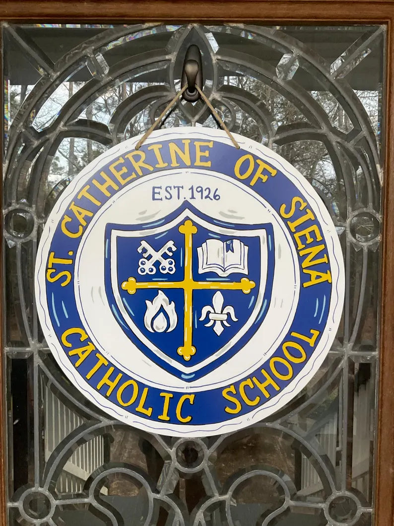 St. Catherine of Sienna Door Hanger