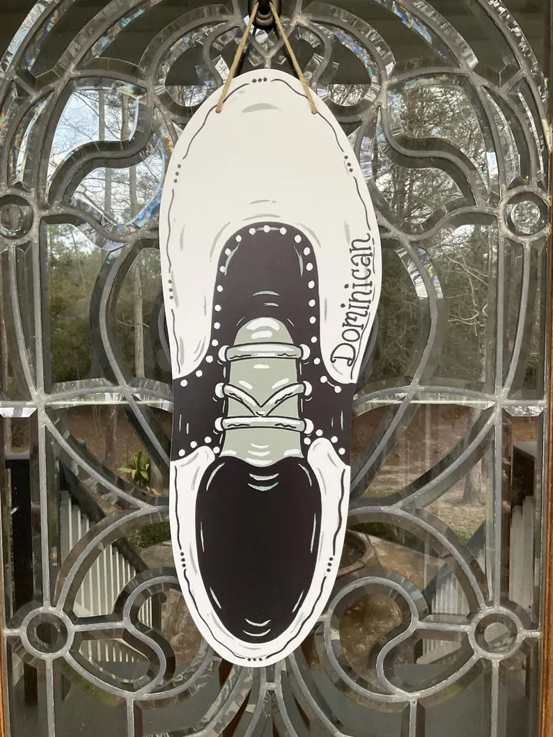 Dominican High School Shoe Door Hanger