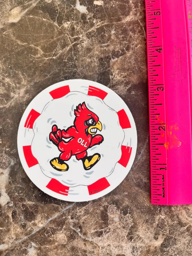 Our Lady of the Lake Cardinal Sticker