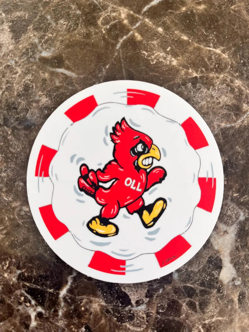 Our Lady of the Lake Cardinal Sticker