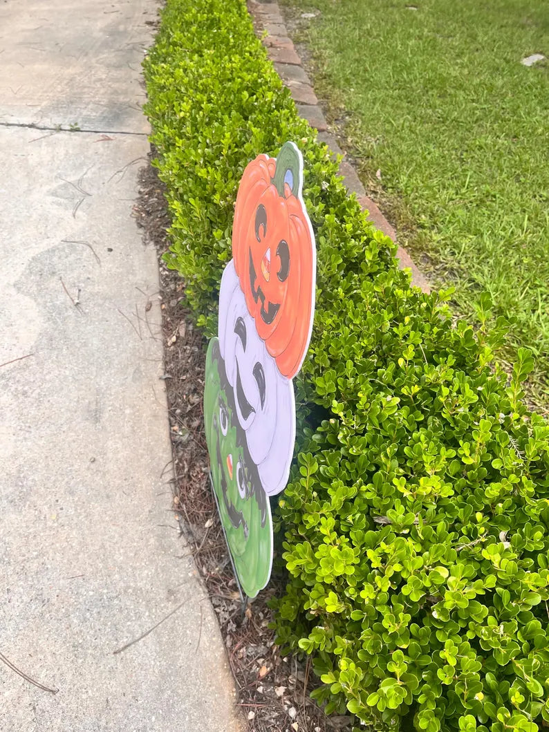 Halloween Triple Stack Yard Stake