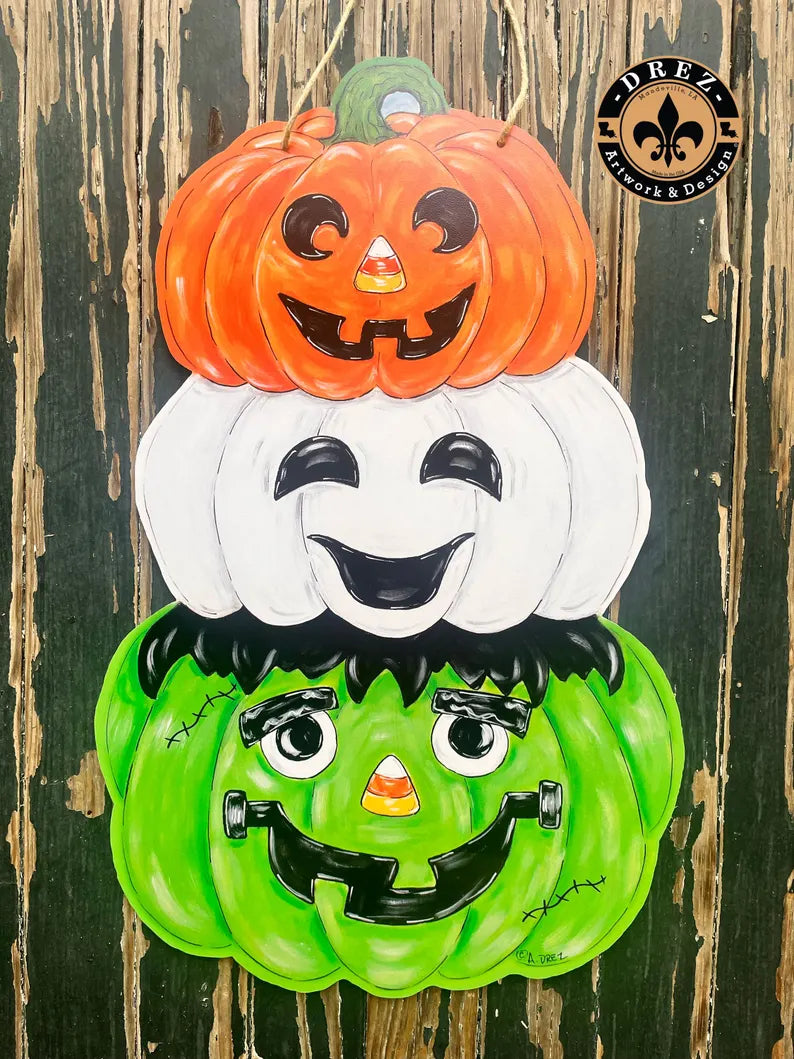 Halloween Triple Stack Door Hanger