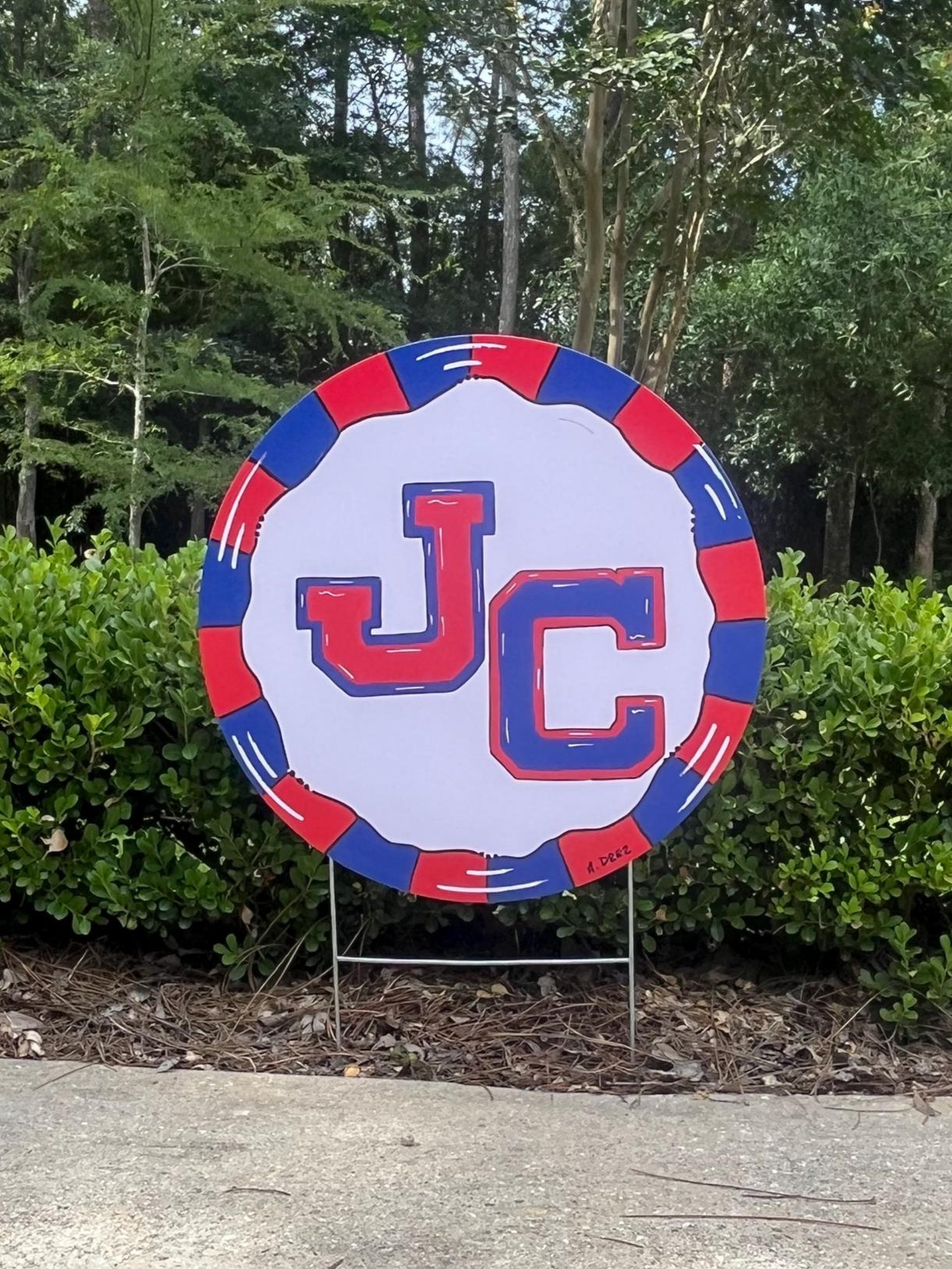 John Curtis School Yard Stake