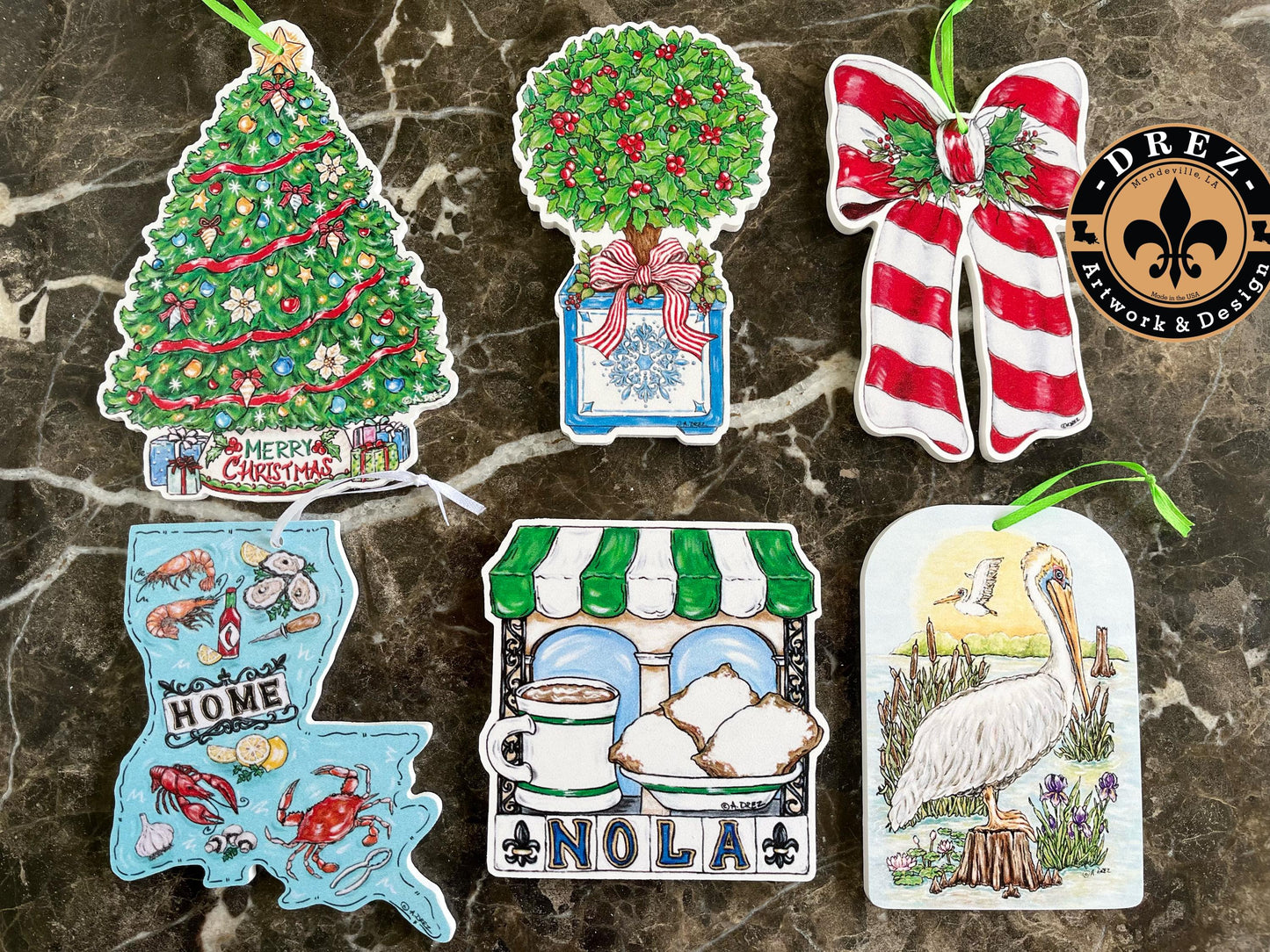 Beignet Nola Ornament (Copy)