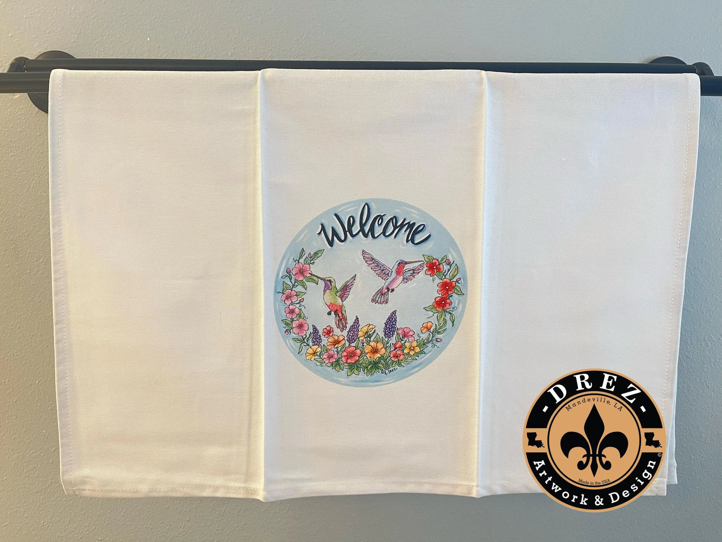 Hummingbird Tea Towel