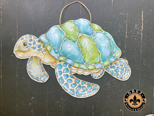 Sea Turtle Door Hanger