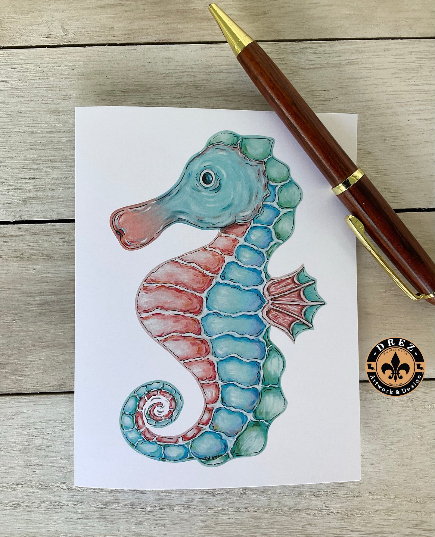 Sea Horse Note Cards