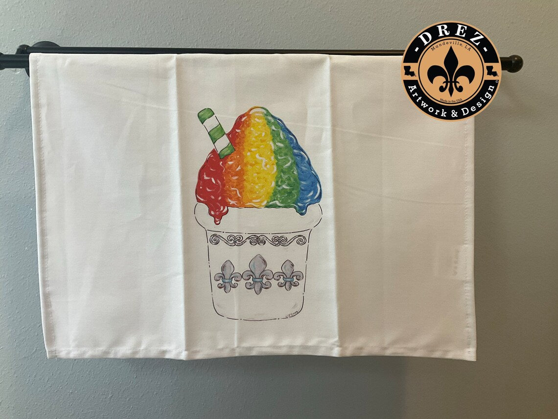 Snowball w/FDL Tea Towel