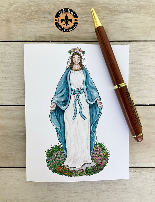 Blessed Mother Mary Notecards
