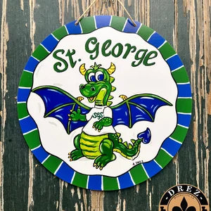 St. George Dragons Door Hanger