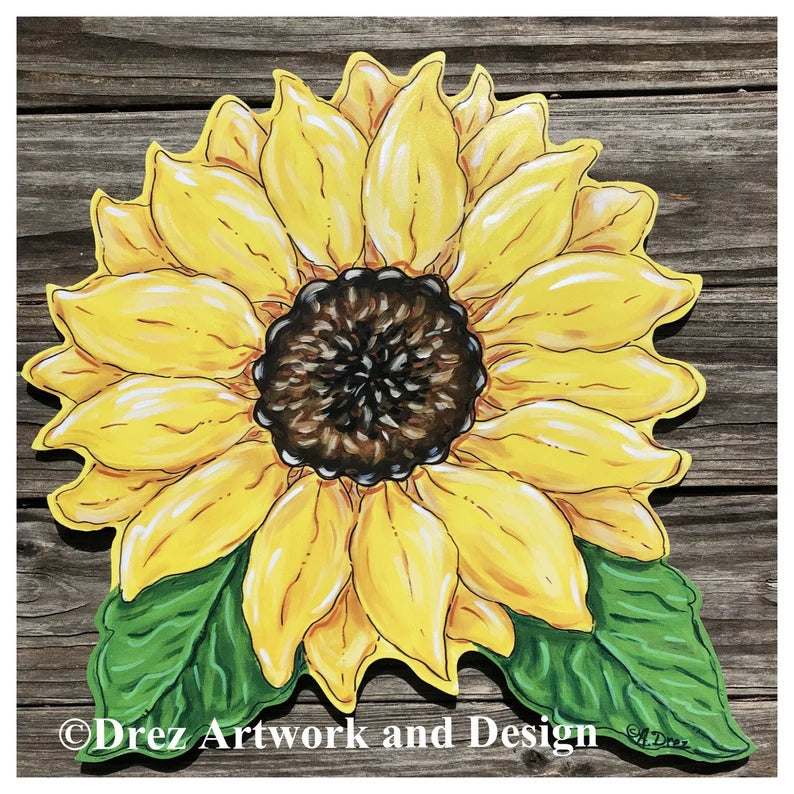 Sunflower Door Hanger