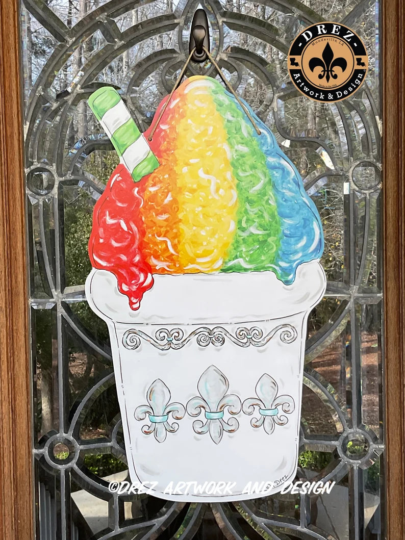 Snowball w/FDL Door Hanger