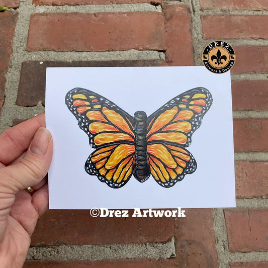 Monarch Butterfly Notecards