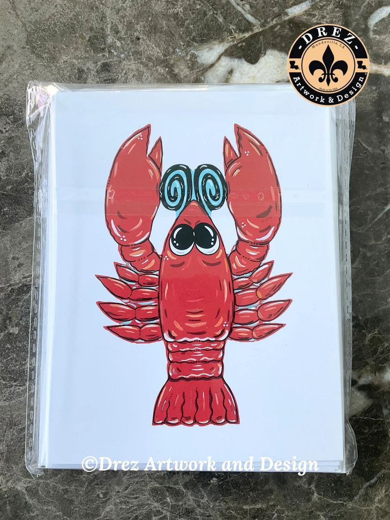 Crawfish Notecards