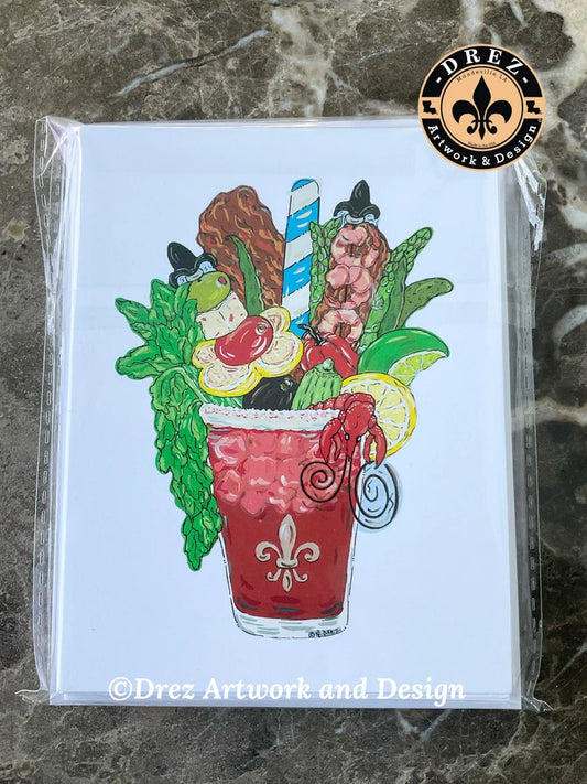 Bloody Mary Notecards