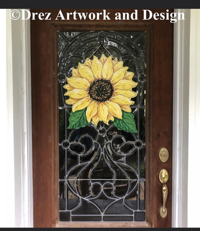Sunflower Door Hanger