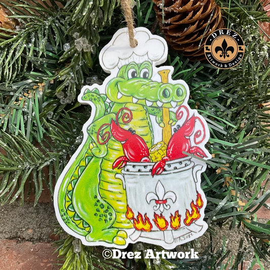 Gator Boil Ornament