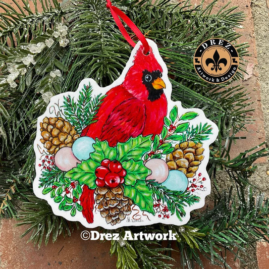 Red Cardinal Ornament