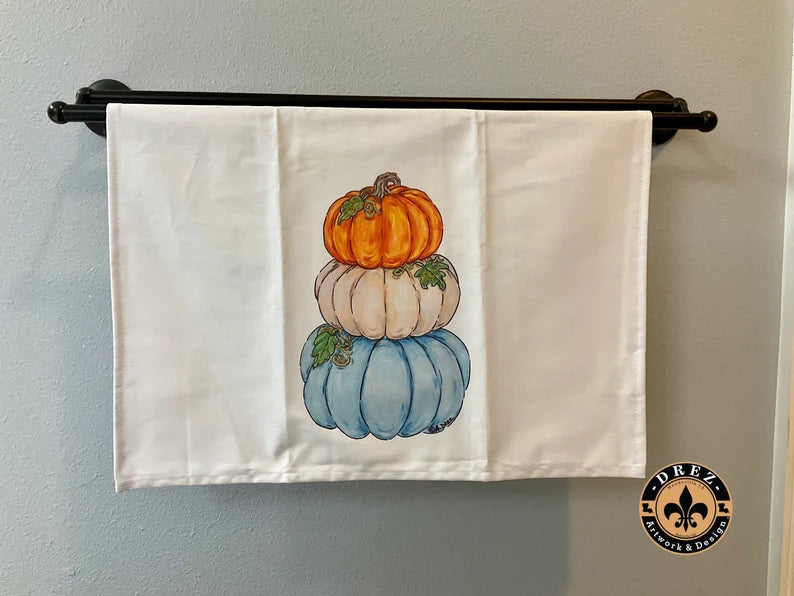 Pumpkin Triple Stack Tea Towel