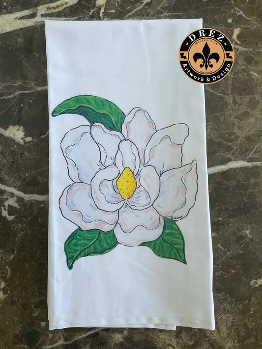 Magnolia Original Design Tea Towel