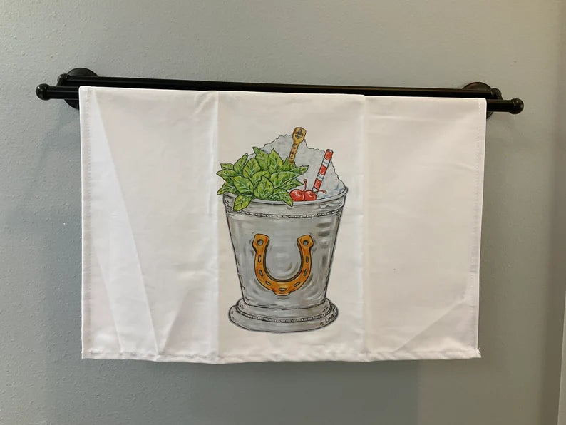 Mint Julep Tea Towel
