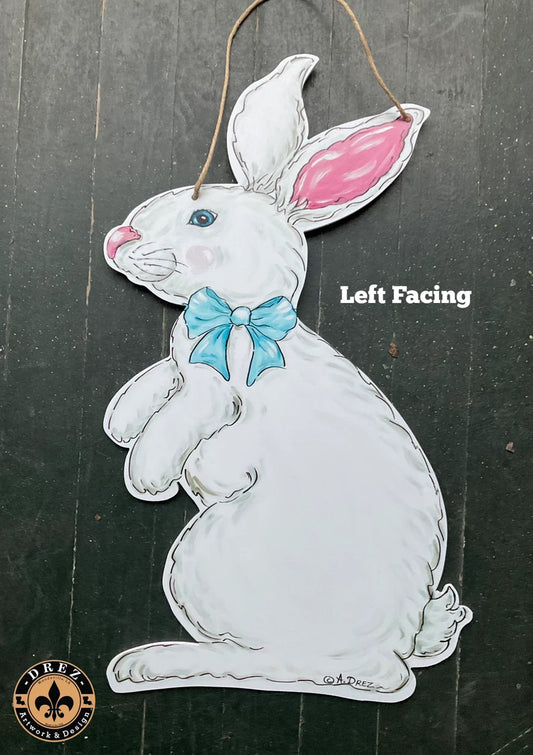 Easter Bunny Rabbit Door Hanger