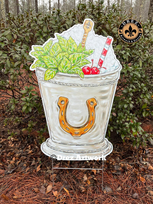 Mint Julep Yard Stake
